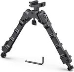7.5''-9'' Adjustable Flat Spring Rifle Bipod QD Picatinny Rail Hunting Bipod