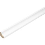 White Scotia Beading Molding - 15 Pieces - 2.4metre Lengths - Floor Edging Strip