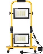 Work Lights Tripod Site LED Mains Powered Portable 230v 200W Light Stand