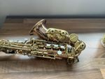 Soprano Saxophone Curved Copper and Brass