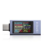 USB C Power Meter Tester 4-30V 12A Digital Multimeter Type-C