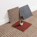 Carpet Tiles Reusable Squares Soft Padded Floor Tiles for Bedroom Living Room UK