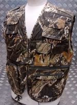 Fishing Hunters Photographers Multi Pocket Vest Military Tree Camo - All Sizes