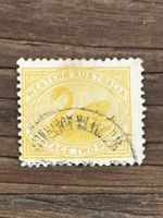 Western Australia. 1905/12. 2d Yellow. SG 140. Perf 12.5x12. Fine Used.