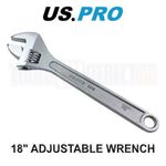 US PRO Tools 18" Heavy Duty Adjustable Wrench / Shifting Spanner 2268
