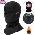 RockBros Balaclava Full Face Ski Mask Windproof Thermal Winter Fleece Mask UK