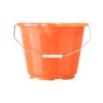 12 Litre Medium duty loop handle Bucket (Orange)