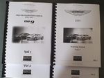 ASTON MARTIN DB9 WORKSHOP (COLOUR) & PARTS MANUAL VERSION 7 -04 TO 12 MODELS