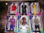 lot of 6 player mix cards from season 2025/26 (england)