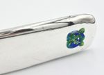 ART NOUVEAU LIBERTY & CO STERLING SILVER ENAMEL BRUSH BACK c1910 ARCHIBALD KNOX