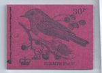 GB QEII Dec 1971 DQ61 30p stitched booklet British Birds Series 3 Complete MNH