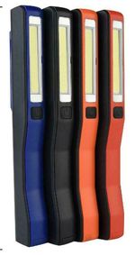 USB LED COB Inspection Lamp Work Light Flexible Rechargeable Torch Magnetic