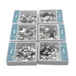 100PCS Dental Matrix Sectional Contoured Matrices Band Kit Metal Rings Dentistry