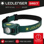 Ledlenser HF4 LED Head Torch, 450lm, 110m Beam, IP67, AAA Battery Powered