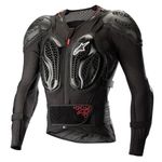 Alpinestars Bionic Action Jacket CE Armour Motorcycle Black Red