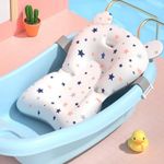 Baby Bath Cushion Newborn Babybath Tub Pad Seat Support Insert Pillow Adjustable