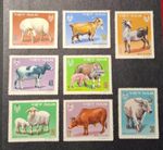 Vietnam 1979 Farm Animals Stamps MNH