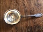 Antique French Minerva 1 tea strainer-Solid silver-Belle Epoque 1880-1910 used