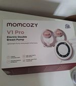 Momcozy V1 Pro Breast Pump Hospital-Grade, Hands-Free, Portable Wearable Pump