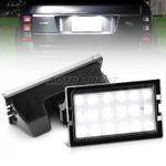 2pc LED License Number Plate Light For Land Rover Discovery LR3 LR4 Freelander 2