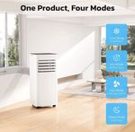 8,000 BTU Portable Air Conditioners, 4 Modes Portable AC Unit with Fast Cooling