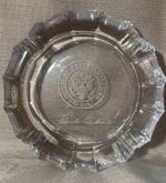 Fostoria House Of Representative Ashtray, Mark Andrews, (ND), 8”w x 8.5 h
