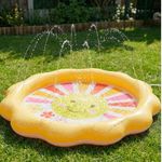 Intex Sunny Rays 104cm Inflatable Sprinkler Pool for Kids - Eco-Friendly Fun