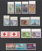 Rhodesia & Nyasaland 6 x sets as scan - unmounted mint