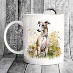 Whippet Dog Mug - Ideal Gift, Present, Birthday, Christmas