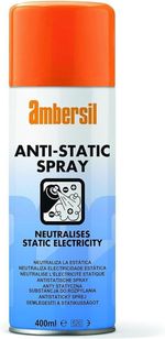 Ambersil 400ml Anti-Static Spray Neutralises Dissipates Static Electricity 31561