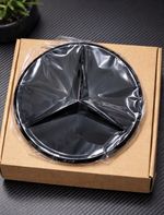 FRONT GRILLE STAR BADGE EMBLEM MERCEDES BENZ 2018 + W177 W205 W118 W257 - BLACK