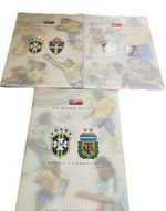 Brazil friendly football match programs 2006 to 8 Argentina Portugal Sweden...