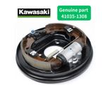 Kawasaki Mule Front Brake Panel LH 41035-1308 OEM Drum Brake Assembly from Japan