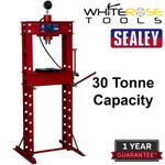 Sealey Hydraulic Press 30tonne Floor Type Lift Steel Frame