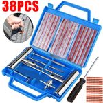 38PCS Emergency Tyre Repair Tool Heavy Duty Car Tire Vehicle Puncture Wheel Plug