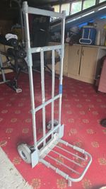 Aluminium heavy duty Expresso hand truck dolly grey. New cost between £250- £300