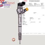 VW Audi Seat Skoda Diesel Injector | 2.0 TDI | Bosch 0445110369 03L130277Q