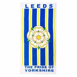 New Leeds Utd Football Fans Cotton Beach Towel, Leeds Utd Football Bath Towel