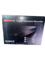 Humax HDR Fox T2 Freeview+ HD Digital Recorder Boxed with Remote Control Manual