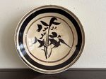 Chinese Song Dynasty Cizhou Jizhou Kiln Plate / W 22.1[cm] Ming Pot Bowl Yuan