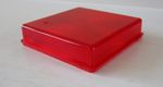 Square RED tail light lens trailers fit some Ifor williams horse box  Wessex