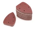 Mouse Sanding 40-400 Grit Sheet Hook and Loop Sandpaper Palm Sander Pad Triangle