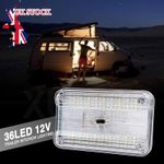 12V Car Interior Light Ceiling Dome Reading Lamp White LED Universal Vehicles