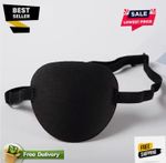 EYE PATCHES Adult Medical Optometry Black Eyeshade Pad Cover Lazy/Amblyopia