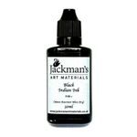 Black Indian Ink (Water Resistant) 30ml - Jackman’s Art Materials