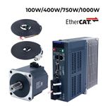 STEPPERONLINE 400W 750W 1000W EtherCAT AC Servo Motor Kit 17-Bit Encoder