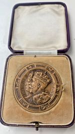 George V - 1935 Silver Jubilee Bronze Medal - Cased