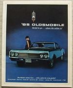 OLDSMOBILE 1965 USA Car Sales Brochure Ref 10-64 98 Starfire Dynamic Jetstar +