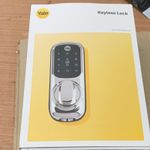 Yale Keyless Smart Door Lock Keypad Chrome Silver/Black Tamper Alarm Z-Wave