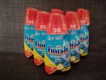 Finish Dishwasher Fast Dissolving Gel All in 1 Lemon, 700 ml, Pack of 6